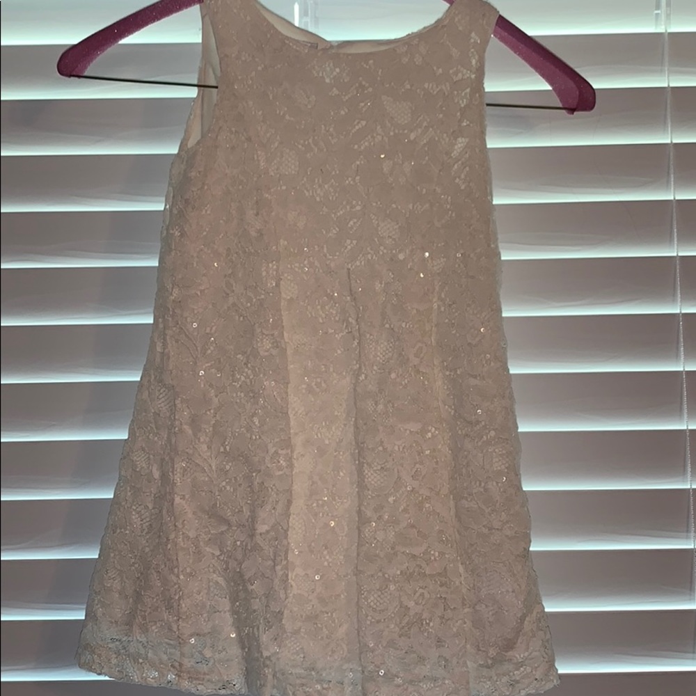 2t White Lace Dress